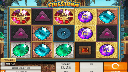 Firestorm slot machine screenshot