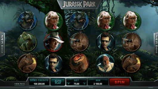 Jurassic Park Slot screenshot