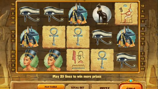 Mysteries of Egypt Slot screenshot big