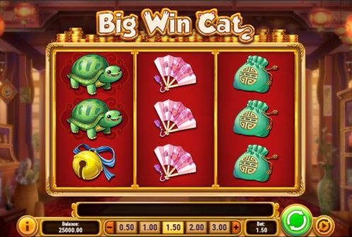 big win cat slot screenshot big