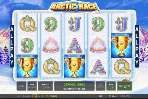 arctic-race-slot-screenshot big